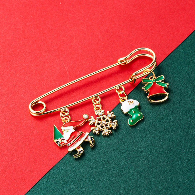 Santa Claus+snowflake