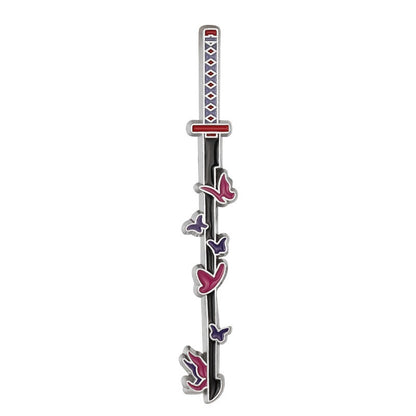 New cartoon anime peripheral weapon alloy brooch
