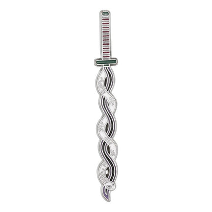 New cartoon anime peripheral weapon alloy brooch