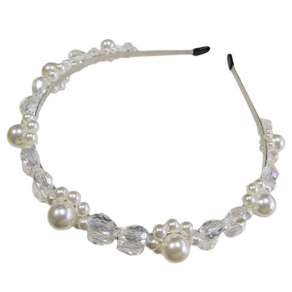 Women's crystal pearl all-match hairpin