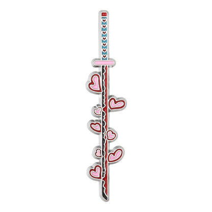 New cartoon anime peripheral weapon alloy brooch