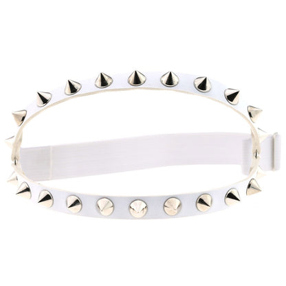 Sexy Decorative Punk Hip Hop Leather Double Row Rivet Garter Belt